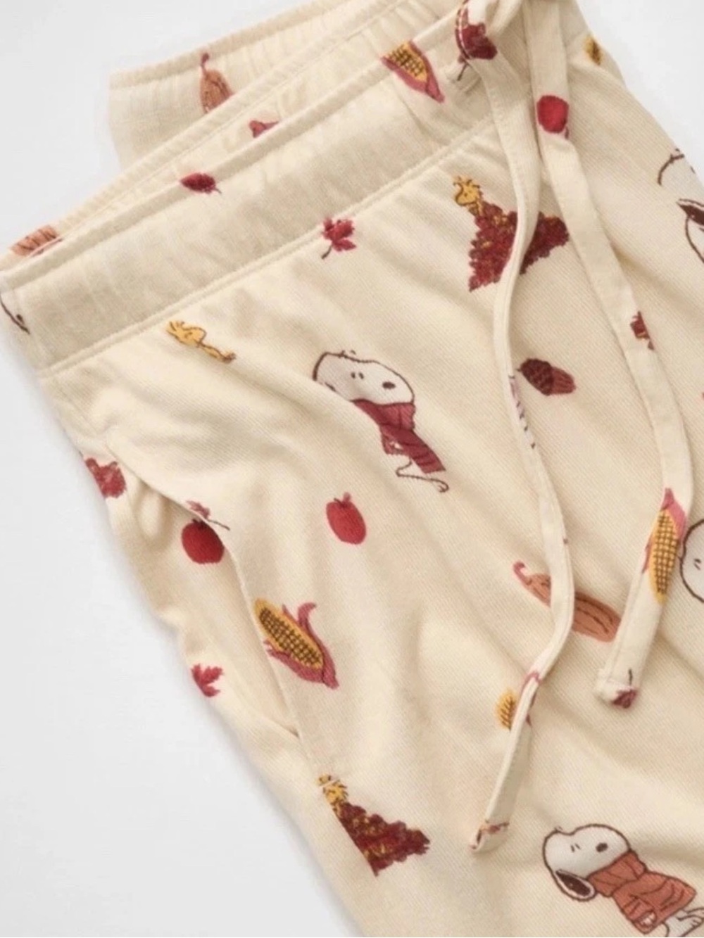 American Eagle AE Snoopy Peanuts Fall Pajamas PJ Set Sz Small - Picture 5 of 5
